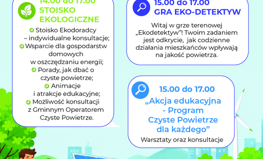 Zdjęcie do Zapraszamy na Ekopiknik Rodzinny &ndash; Dzień Czystego Powietrza!
