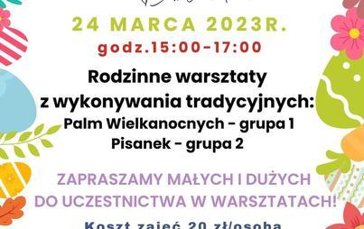 Zdjęcie do Warsztaty Wielkanocne w Bibliotece