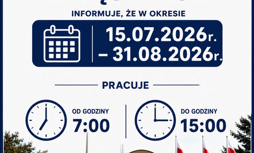Zdjęcie do Zmiana godzin otwarcia Urzędu Gminy Wąsewo