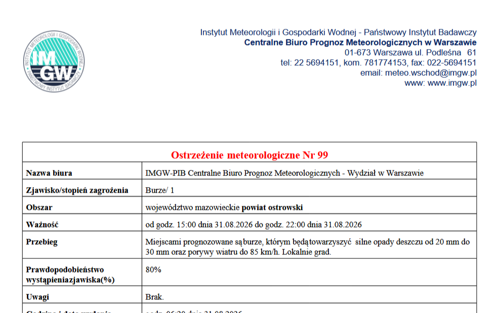 Zdjęcie artykułu z dnia 31-08-2026