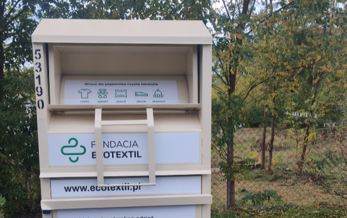 Nowe pojemniki na odzież i tekstylia w Gminie Wąsewo